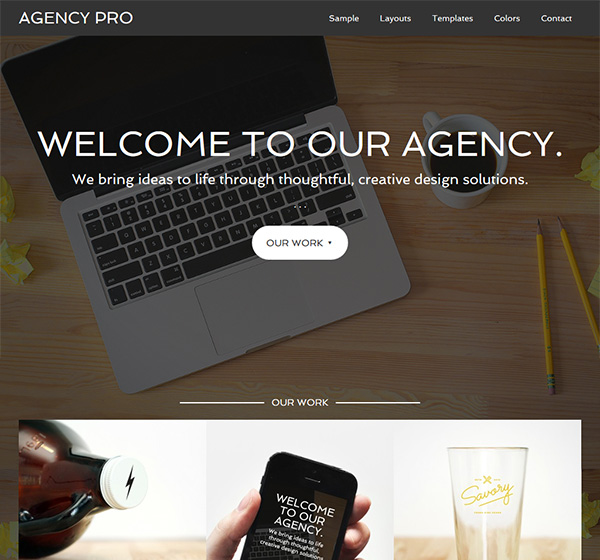 Agency Pro theme - StudioPress