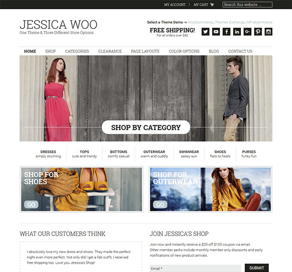 Jessica Woo theme - StudioPress